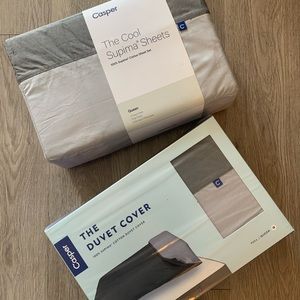 CASPER Sheet Set & Duvet Cover NEW IN BOX